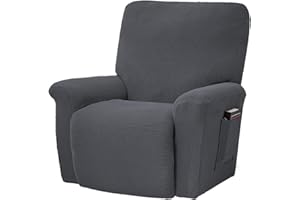 ‎ORUMRUD Orumrud Stretchhusse für Relaxsessel Sesselbezug,4-Teilig Sesselschoner, Elastisch Bezug für Fernsehsessel Liege Sessel Schaukelstuhl Relaxstuhl