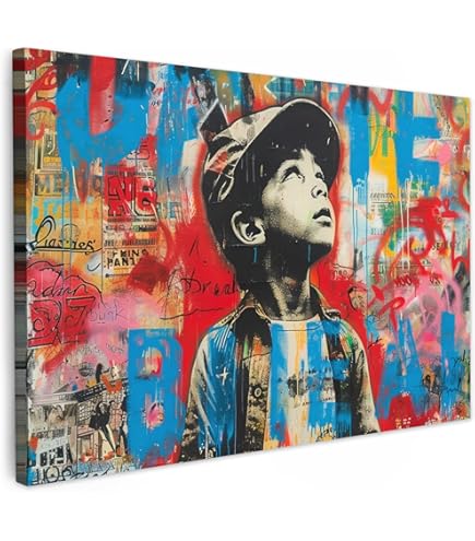 Runa Art Schilderij Dream Big Modern Schilderijen - 100