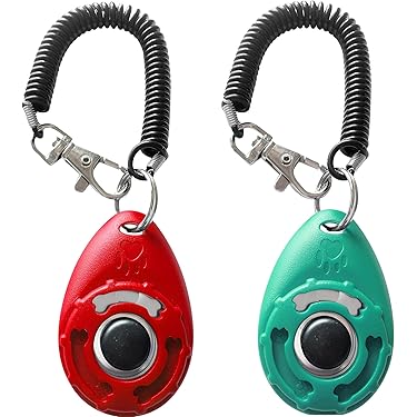 Clicker Per Addestramento Cani E Gatti - Portatile Con Cinturino Per Dita - Foto 6