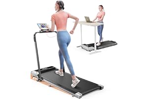 ‎TOPUTURE Laufband für Zuhause mit Neigung, 2 in 1 Walking Pad, 12km/h Klappbar Laufband mit Steigung, 2.5HP Under Desk Schreibtisch Treadmill für Zuhause & Büro, Fernbedienung und App, Keine Installation