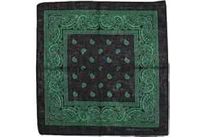 Zac's Alter Ego Bandana de cow-boy style rétro cachemire