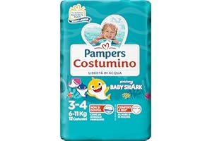 Pampers il Costumino, Taglia 3 (6-11 kg), 12 Pannolini