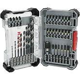 Bosch 35x PRO Impact Metal Seti, 35 Par&ccedil;a (&Ccedil;elik, D&ouml;kme demir, 200 x 107 mm, Professional Aksesuar Vidalama, Vidalama)