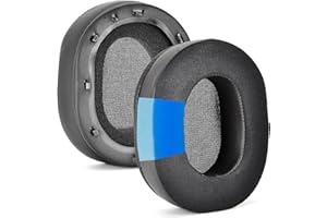 BlackShark V2 PRO ulepszona jakość chłodzące żelowe nauszniki - defean zamiennik poduszki do uszu Razer BlackShark V2 / V2 PRO, pianka z redukcją szumów o wysokiej gęstości, dodatkowa grubość, L