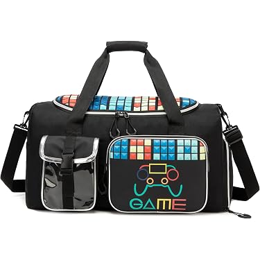 Sac De Sport Fille Kimwadalh – Motif Chat, Velours Côtelé, 25L, Compartiment Chaussures, Poche Humide, Bandoulière