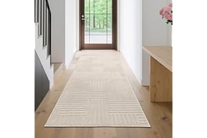 Enyhom Dywan długi korytarz 80 x 200 cm, super chłonny antypoślizgowy dywanik kuchenny można prać w pralce, chodnik kuchenny, nowoczesny chodnik do przedpokoju, przedpokoju, sypialni