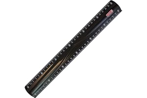 Brunnen Colour Code Règle pour gaucher et droitier, 15 cm, plusieurs couleurs disponibles 30 cm schwarz/onyx