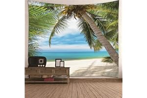 Musihy Wandbehang 300x250, Wandteppich Kunst Wandbild Fotoposter Meer Ozean Natur Paradies Nature Deko Wanddeko Wandposter Motiv Dekoration Bedspread Squares