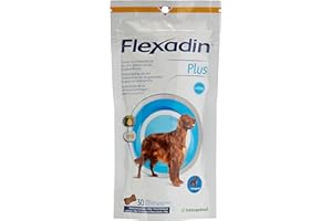Vetoquinol Flexadin Plus - Antiossidante per Cani di Taglia Media e Grande (più di 10 kg)