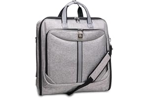 Borsa Valigia ZEGUR Porta Abiti 1 Metro Per 3 Indumenti Per Viaggi di Piacere o Viaggi D'affari – Cinghia Tracolla Regolabile e Tasche Multifunzione