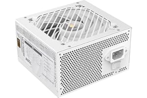 Mars Gaming MPB750SI, Alimentation PC ATX 750W, Garantie 7 Ans, 80Plus Bronze 230V, 90% d'Efficacité, Ventilateur SI Extreme Silence avec Noyau en Cuivre, Technologies AI2-RPM, DC-DC et SMD, Blanc