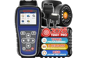 Autel MaxiTPMS TS501 PRO TPMS Aterställa Verktyg, 2026 Nyaste Däcktrycksövervakningssystem Verktyg, Programmera MX-sensorer