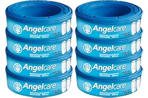 ‎ANGELCARE Angelcare 8er-Pack Original Nachfüllkassetten für Angelcare Windeleimer Comfort Plus