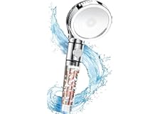 Sky Touch High Pressure Filtered Shower Head For Hard Water And Filtering Impurities, Hand Held Shower Head With Filter Balls