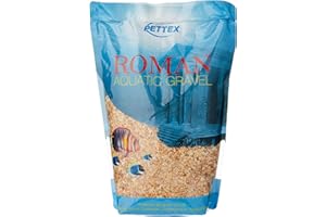 Pettex Roman Gravel Aquatic Roman Gravel 2 Kg Natural Honey Blend