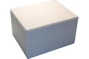 TROPICSHOP Styroporkisten/Styroporbox/Thermobox 310 x 250 x 185mm - 5,6L - Warmhaltebox - Kühlbox für Getränke/Lebendsmittel