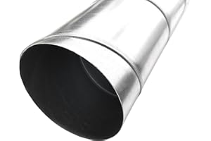 INTELMANN GMBH Conduit spiralé Intelmann - L=1000 mm DN :80, 100, 125, 150, 160, 180, 200, 250 mm - Acier galvanisé