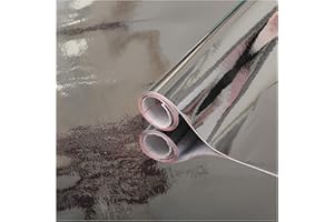 d-c-fix Folia dekoracyjna samoprzylepna metaliczna srebrna o wysokim połysku 45 x 150 cm