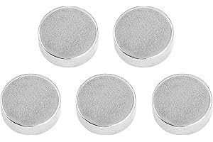 Connex Neodym-Scheibenmagnet - Ø 14 x 5 mm - 5 Stück im praktischen Set - Extra starker Magnet - 6 kg Haftkraft - Für Haushalt, Werkstatt & Hobby / Powermagnet / Mini-Magnet / DY7100003