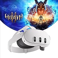 Meta Quest 3 512Gb — Realtà mista rivoluzionaria — Prestazioni potenti — Bundle Asgard’s Wrath 2 e Meta Quest+