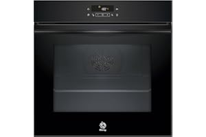Balay – Horno con Vapor, 60 cm de ancho, 71L, Serie Cristal, Pirolítico, Función Freidora de aire, negro, 3HD5829N3