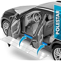 uProtect laaddrempel beschermingsfolie voor Volvo XC90 2 (II) 256 I 2015-2025 - bumperbescherming, krasbescherming, lakbeschermingsfolie - transparant