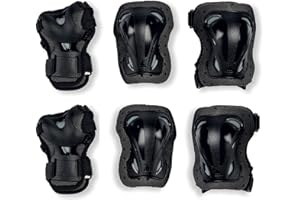 Rollerblade Protecciones Skate Gear 3 Pack, Unisex Adulto