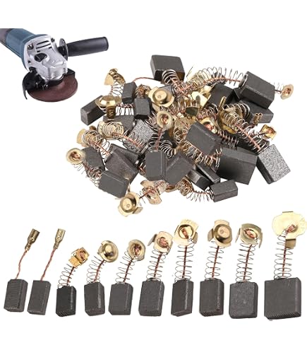 Balais De Charbon Pour Outil Hitachi - 2 Pièces 6,5x7,5x12 Mm | Compatible W6SA1, W6SC, W6V...