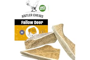RF - Deer Bois de Daim S Soft 1 pièce 18-35 g 9-11 cm 100% Naturel Bâtonnets Jouets à mâcher pour Chiots et Chien, Mâcher des os pour Le Plaisir et Les Soins dentaires, favorisant l'hygiène Dentaire