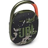 JBL Clip 4 - Mini altoparlante Bluetooth portatile, audio grande e bassi potenti, moschettone integrato, impermeabile IP67 e 