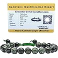 Natural Healing Crystal Bracelet for Women Men - AAA Grade Original Healing Gemstone Adjustable Bracelet for Yoga Reiki Meditation Feng Shui