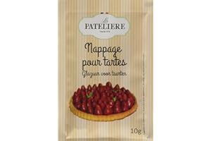 LA PATELIERE Nappage pour Tartes 3 Sachets de 10g