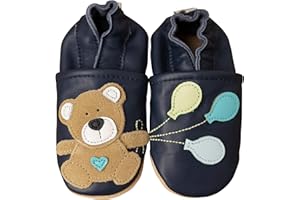 ENGEL + PIRATEN Krabbelschuhe - MARKENQUALITÄT VIELE Motive bis 4 Jahre Babyschuhe Leder Babyhausschuhe Lauflernschuhe Lederpuschen Hausschuhe