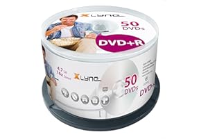 XLYNE DVD+R Rohlinge (4,7 GB, 16x Speed, 50er Spindel, optical media)