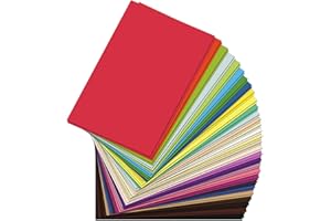 Taiyeestar 60 Sheets of Coloured Paper A4 in 30 Colours, 150 g/m² Coloured Drawing Paper A4, Colourful Paper, Craft Paper, Coloured Cardboard, Coloured Paper for Origami and Craft Projects