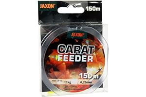 Jaxon Carat Feeder - Sedal de pesca (150 m, 0,18-0,35 mm)