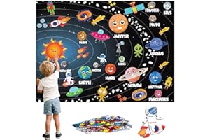 TOMATOYS Sistema Solare Per Bambini Pianeti Giocattoli Educativi Per Diventare Astronauta Giocattoli Montessori Per Bambini 3 4 5 6 7 8 Anni Regali Per Ragazzi Ragazze Compleanno Natale