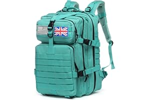 Thuram 50L Durable Nylon Waterproof Fishing Hunting Backpack Outdoor Military Rucksacks Tactical Sports Camping Hiking Bags