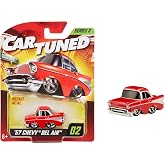 MGA Entertaintment CarTuned S3 1957 Chevy Bel Air - Kırmızı Custom Araba