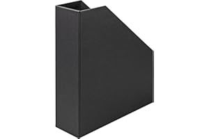 Rössler Papier 1318452700 - S.O.H.O. Teczka na czasopisma DIN A4, 8,5 x 26 x 31,5 cm, czarna, 1 szt.