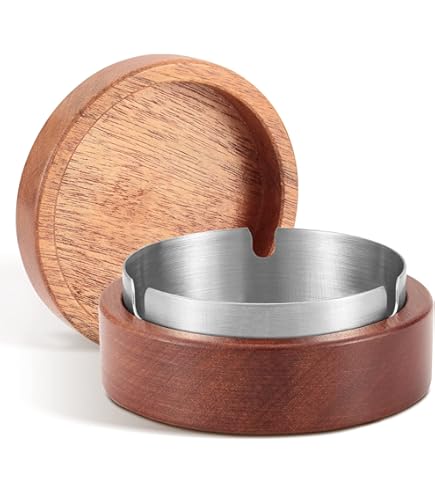 1 PIÈCE Cendrier For Extérieur, Cendrier For Le Jardin, Balcon De Venteux, Terrasse, For Pinces, Tasse De Tempête Avec Fonction Pince, Extérieur, Bol De Serrage, Cendrier Avec Couvercle