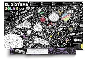 Astorzolla Sistema Solar para niños | Lámina para Decorar | Planetas y Espacio | Actividad Didáctica para Niños | Decoración Escolar o Habitación