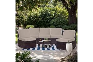 LIVEGO Copricuscino impermeabile per divano, lavabile, per divano, in tessuto jacquard spesso, per animali domestici con fondo elastico