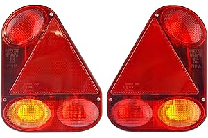 AB Tools Feux de remorque Droit & Gauche Radex pour l'Ifor Williams, Indespension TR221 Lampe_203