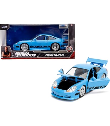 Voiture Miniature Jada Toys Honda S2000 Fast & Furious - Échelle 1/24 - Modèle Métal Collection Noir - 6