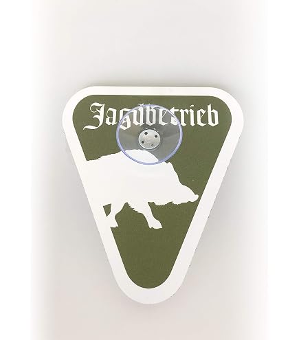 Jagd-Autoschild mit Magnet | Oldenburger Jagdcenter Jagd-Autoschild mit Magnet | Oldenburger Jagdcenter