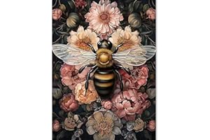 HLEIUKT Peinture par Numéros pour Adulte, DIY Peinture Numero Enfants, Paint by Numbers avec Peinture Acrylique pour Décoration de la Maison 40 x 50 cm Sans Cadre