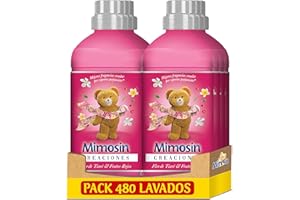 Mimosín Creaciones Suavizante Concentrado Flor de Tiaré y Frutos Rojos 60 lavados - Pack 8