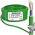 EIB Busleitung Kabel EIB-Y(St) Y 2x2x0,8 - grün – in den Längen 25m 50m und 100m - Installationsbusleitung – Telekommunikatio