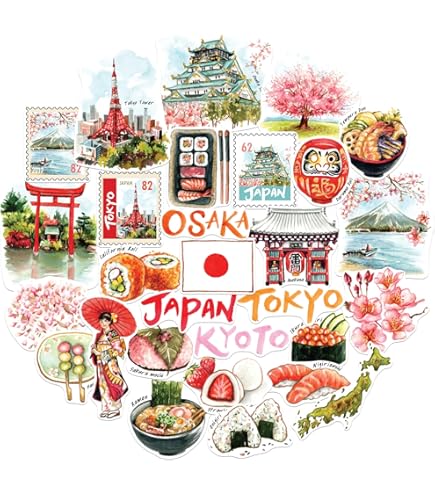 DV DESIGN A4 Sticker Sheet Japan Vinyl Stickers - Japanese